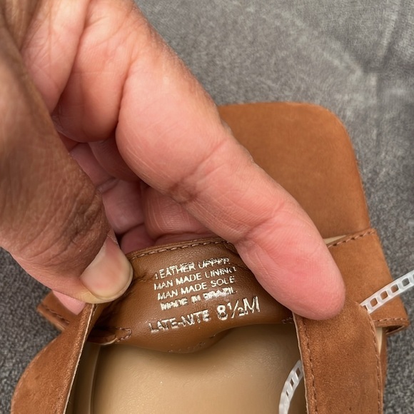 Soff shops Lacie woven Leather size 81/2 new - Picture 6 of 7